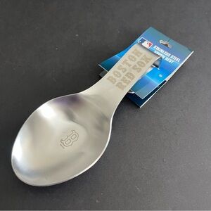 NEW Official Authentic MLB Boston Red Sox Stainless Steel Spoon Rest (3183)
